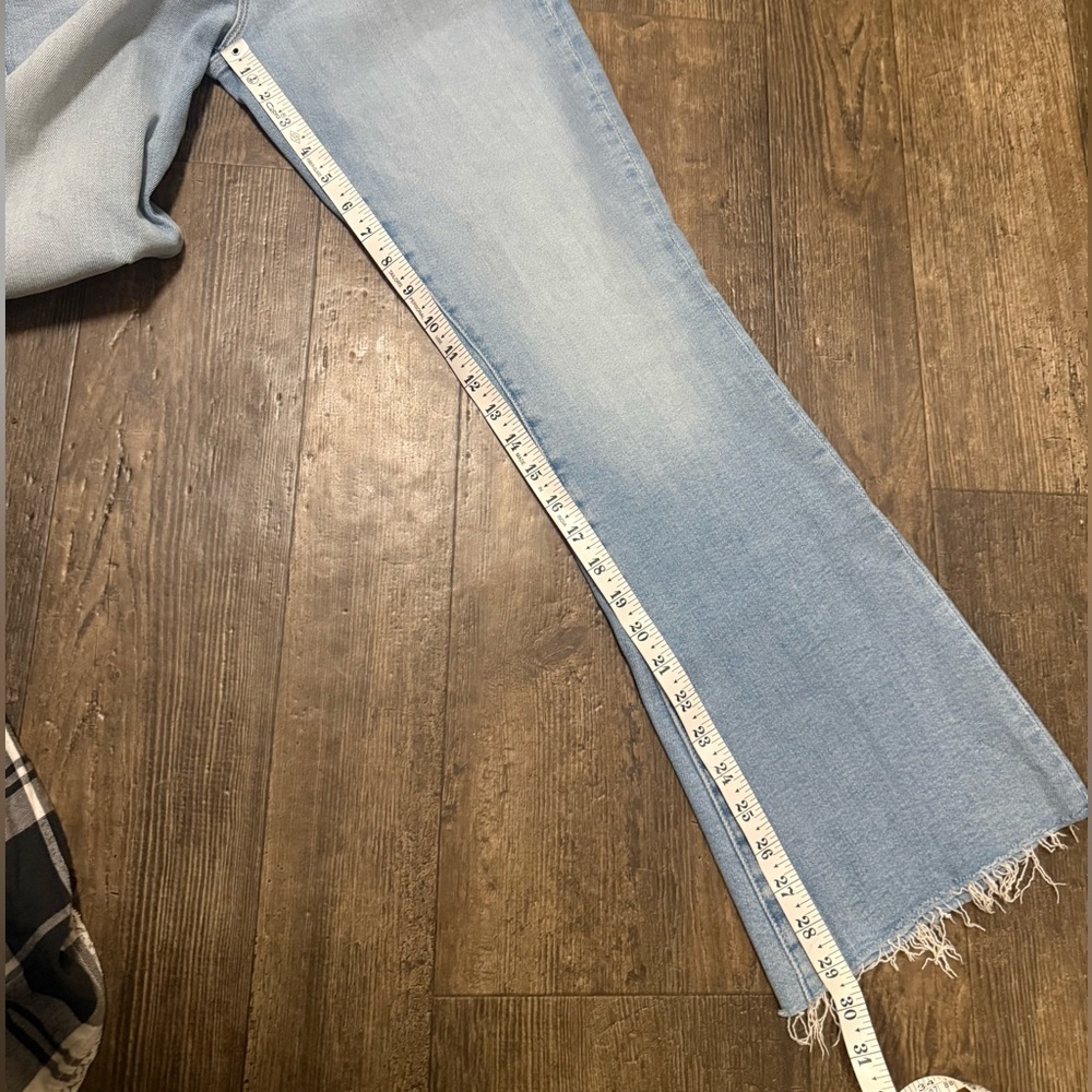 MOTHER denim the weekend fray sz 31 - Picture 11 of 12